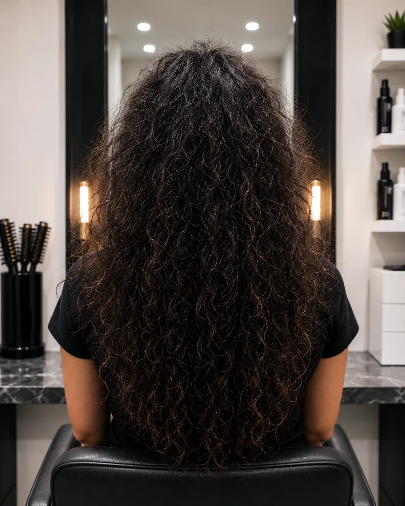 Frizzy hair condition