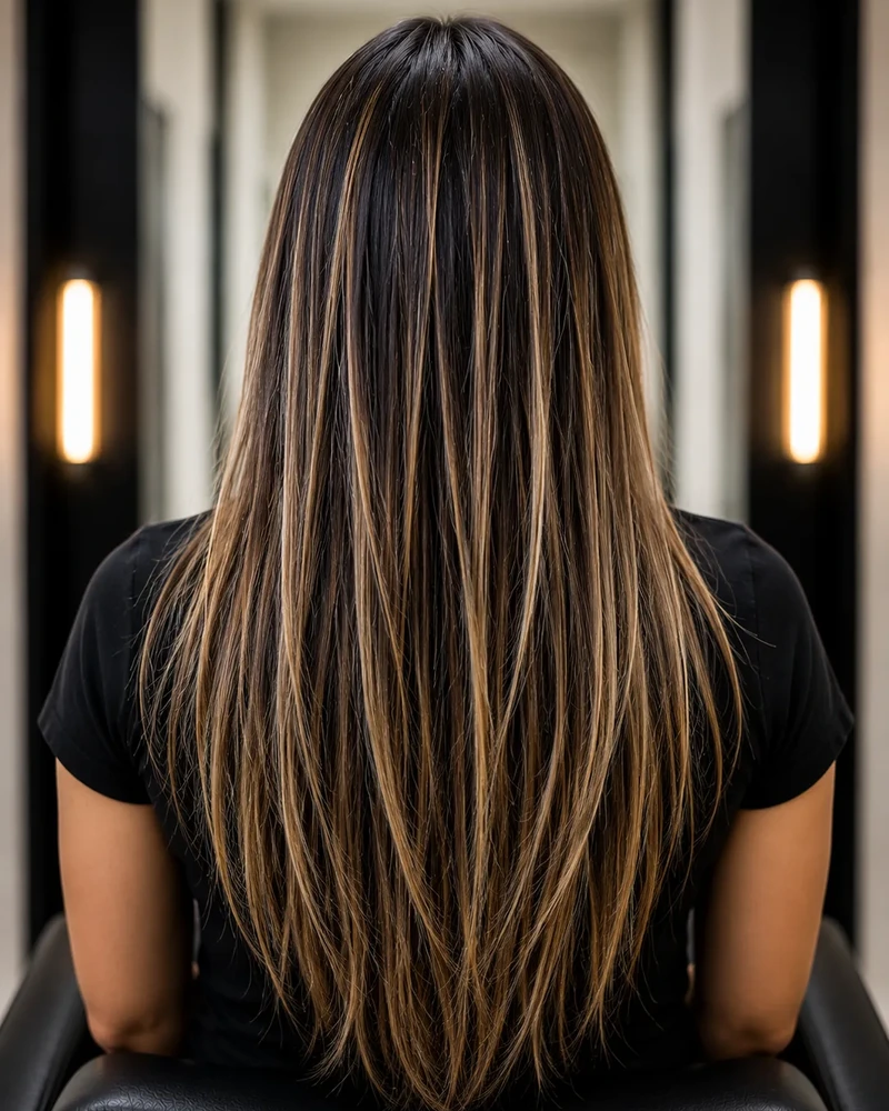 Highlighted hair colour history